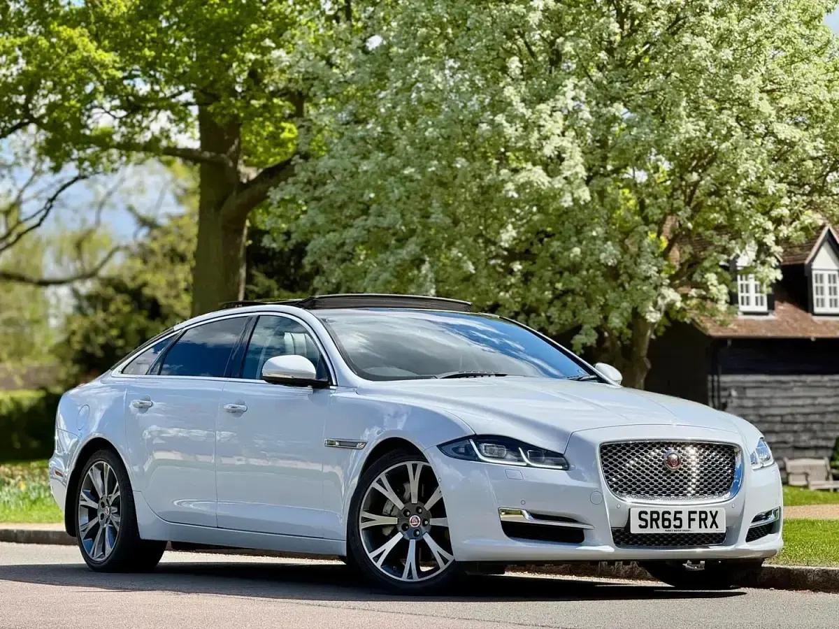 Used Jaguar XJ Portfolio 2015 White Sedan