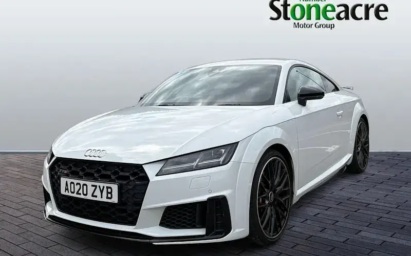 Used Audi TTS Black Edition 306 HP (225 kW) 2020 White Coupe
