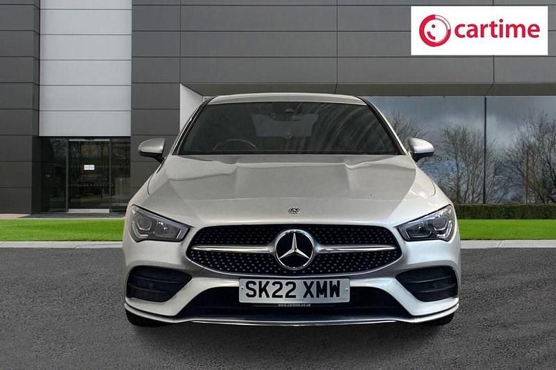 Used Mercedes CLA180 AMG line 136 HP (100 kW) 2022 Silver Sedan
