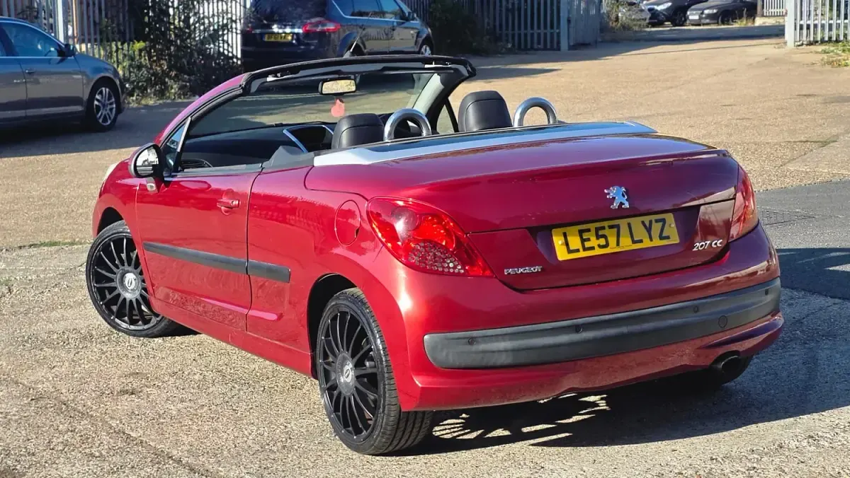 Used Peugeot 207 GT 2008 Red Cabriolet