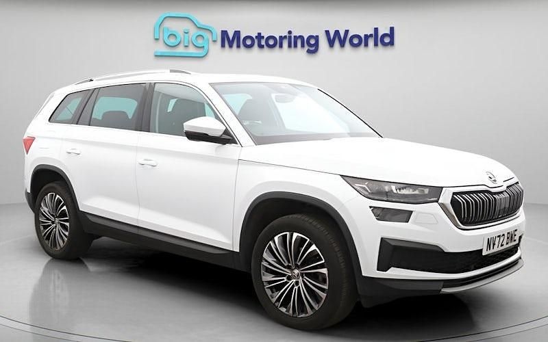 Used Skoda Kodiaq SE L Executive 150 HP (110 kW) 2023 White SUV