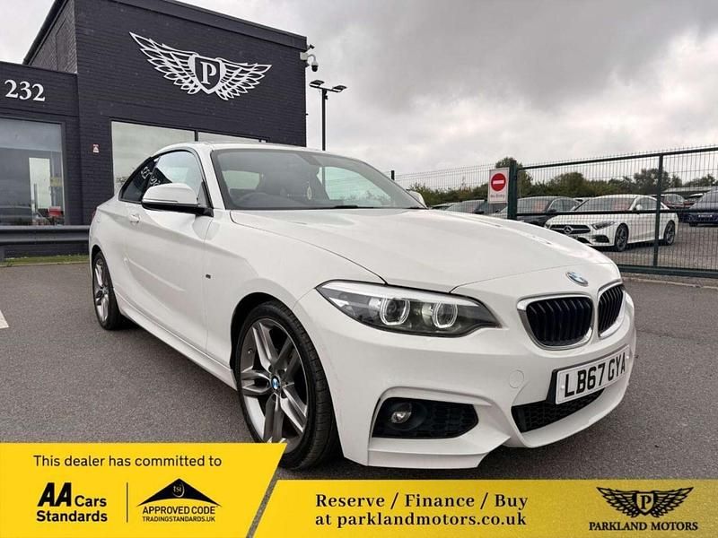 White Used 2017 BMW 218 M Sport Coupe | £9,595 (Fair price) - Image 1/4