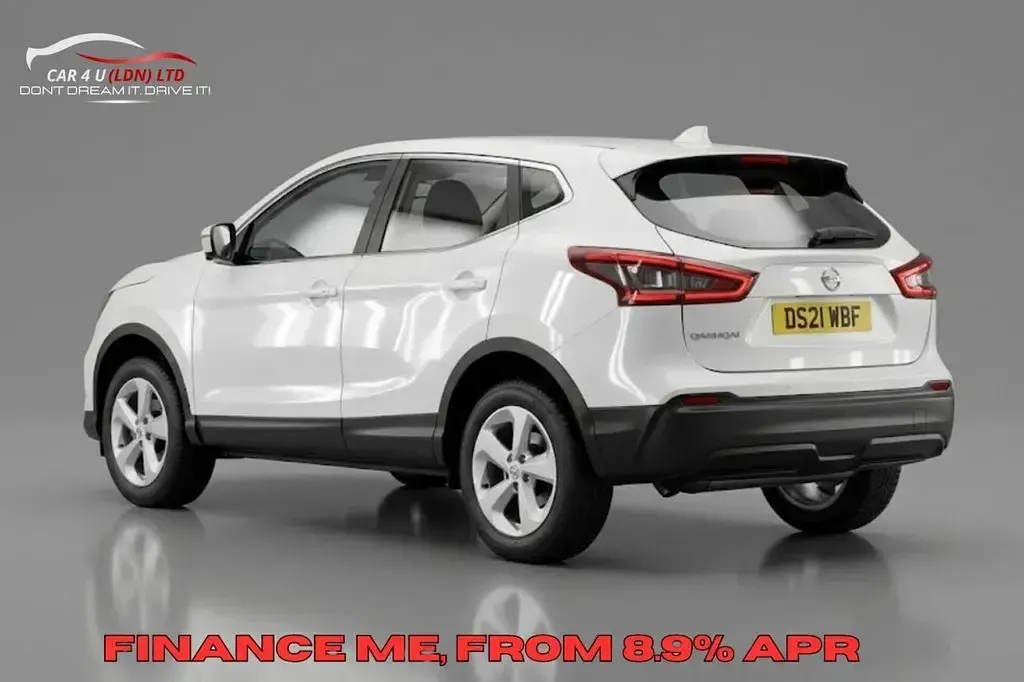Used Nissan Qashqai Acenta Premium 2021 White SUV