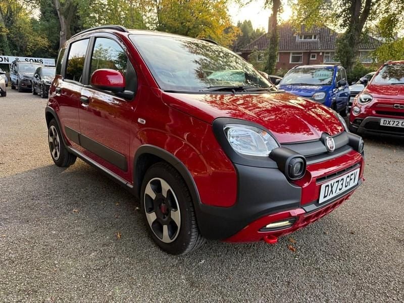 Red Used 2023 Fiat Panda S Hatchback | £14,995 - Image 1/4
