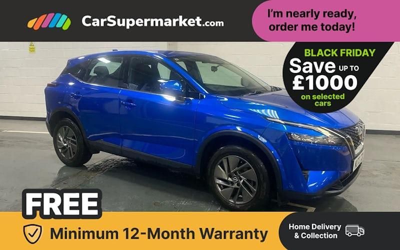 Blue Used 2022 Nissan Qashqai Acenta Premium SUV | £13,697 (Good price) - Image 1/3