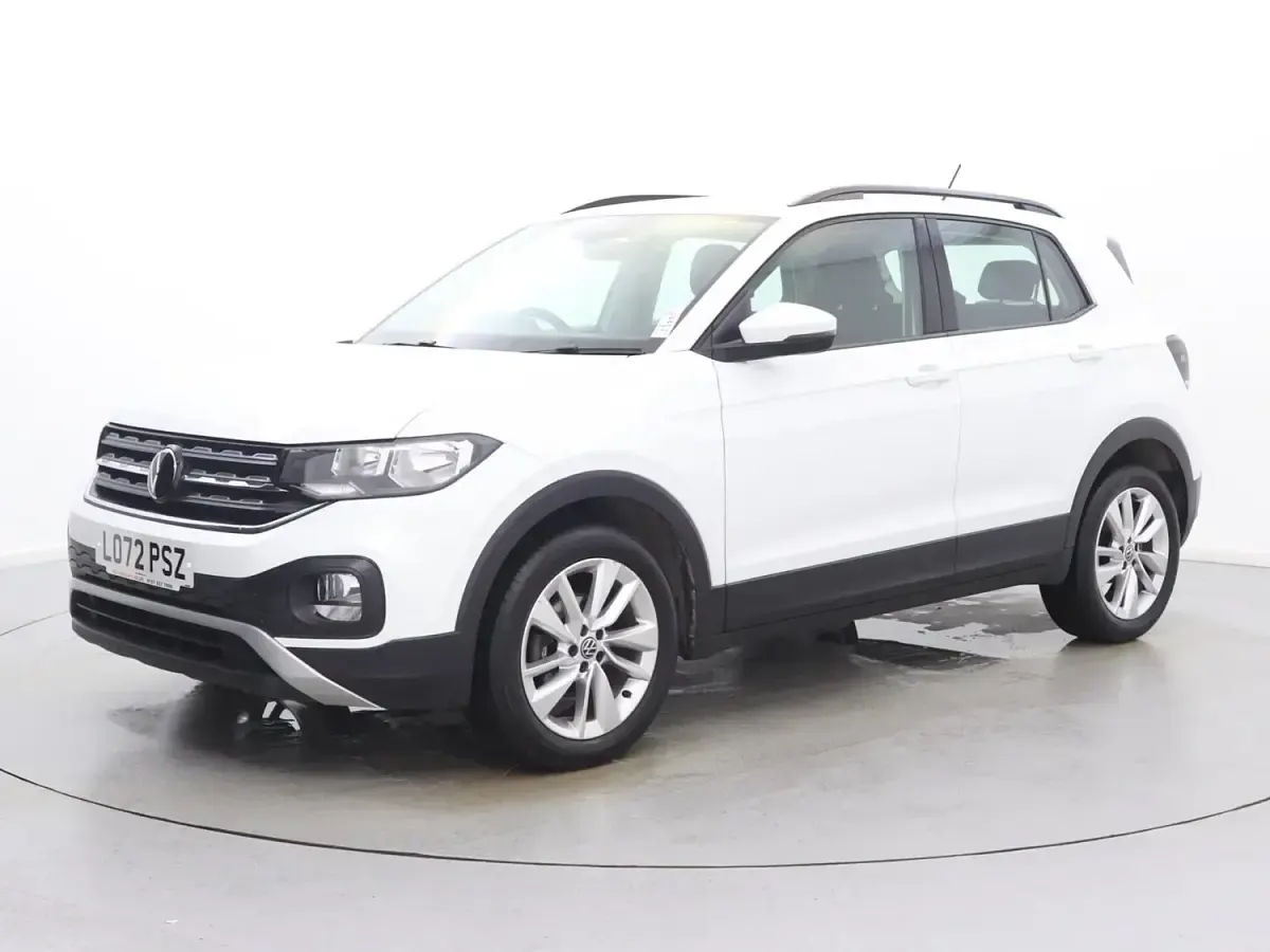 Usado VW T-Cross SE 110 CV (80 kW) 2022 Blanco SUV