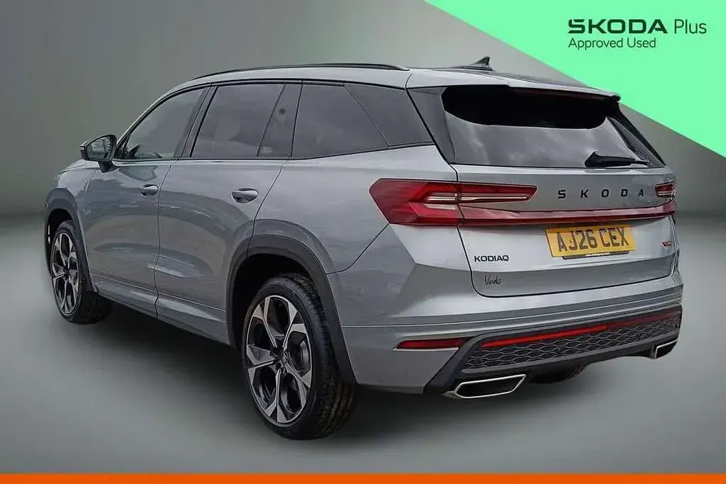 New Skoda Kodiaq vRS 261 HP (191 kW) 2026 Silver SUV