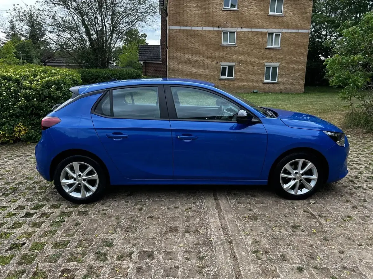 Used Vauxhall Corsa 75 HP (55 kW) 2021 Blue Hatchback