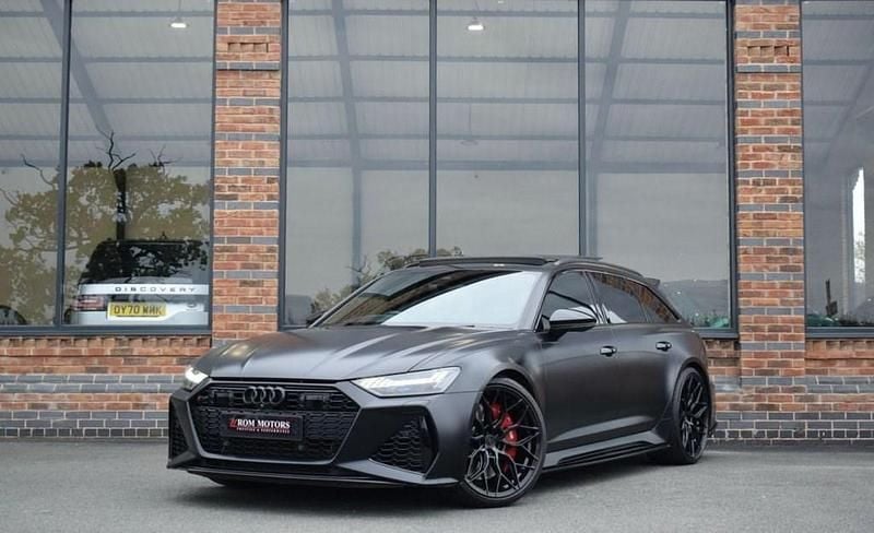 Black Used 2023 Audi RS6 Comfort Estate | £86,999 (A bit pricey) - Image 1/4