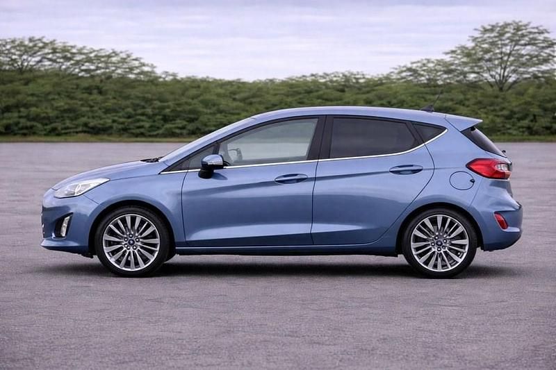 Usado Ford Fiesta Titanium X 100 HP (73 kW) 2023 Azul Citadino