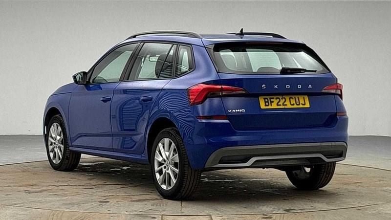 Used Skoda Kamiq SE 110 HP (80 kW) 2022 Blue SUV