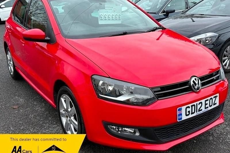 Red Used 2012 VW Polo Match Hatchback | £4,999 (Good price) - Image 1/1