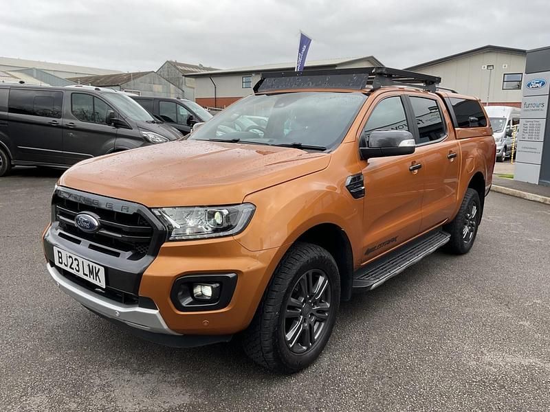 Used Ford Ranger Wildtrack 2023 Orange Pickup
