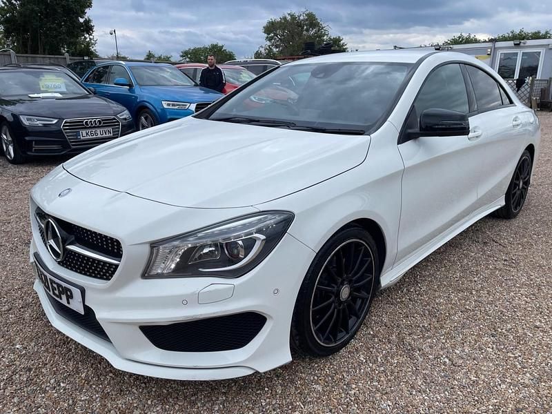 Used Mercedes CLA220 AMG 2014 White Sedan