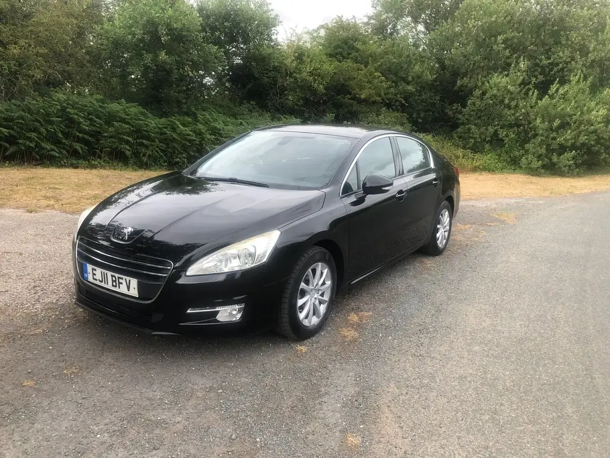 Used Peugeot 508 112 HP (82 kW) 2011 Black Sedan