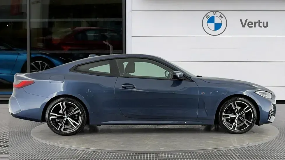 Used BMW 420 Coupé M Sport 184 HP (135 kW) 2022 Blue Coupe