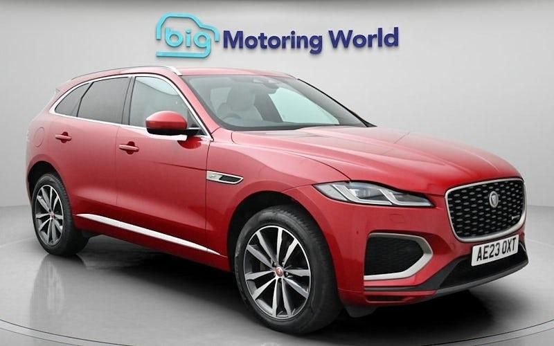 Used Jaguar F-Pace R-Dynamic 204 HP (150 kW) 2022 Red SUV