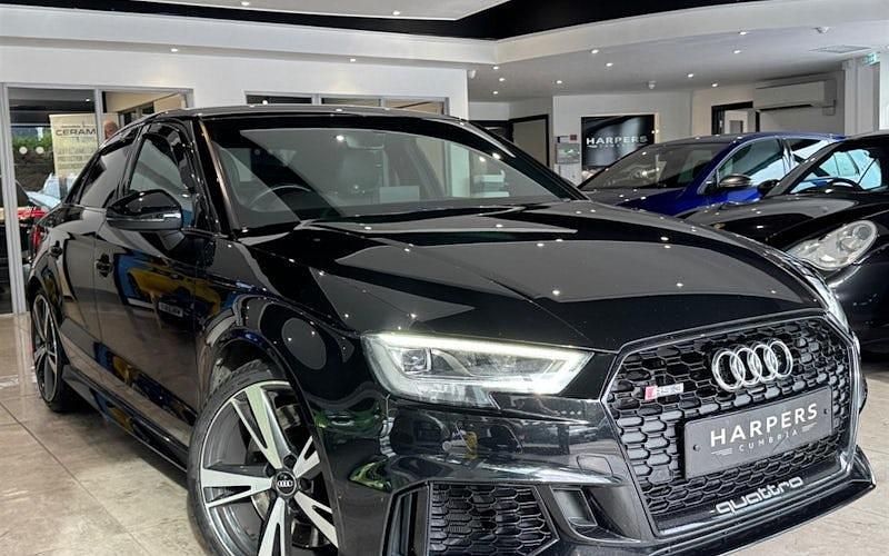 Black Used 2018 Audi RS3 Business Hatchback | £32,560 (Fair price) - Image 1/4