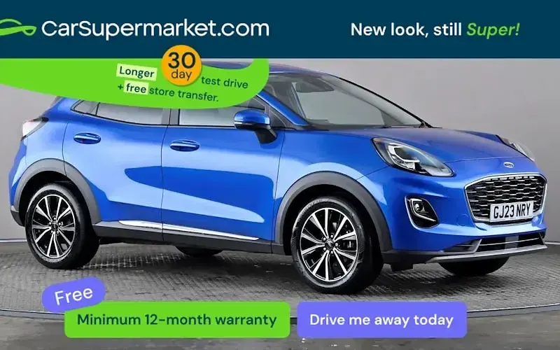Usado Ford Puma Titanium 155 HP (114 kW) 2023 Azul SUV
