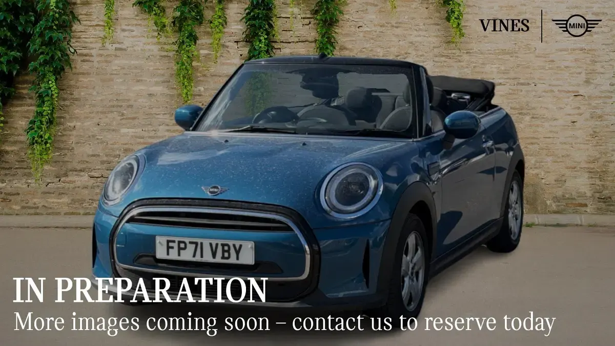 Used Mini Cooper Cabriolet Classic 134 HP (98 kW) 2022 Blue Cabriolet