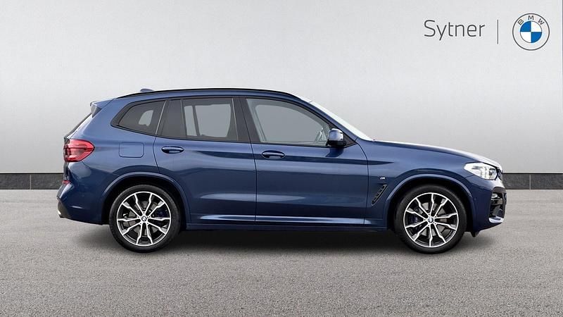Begagnad BMW X3 M Sport 190 HK (139 kW) 2019 Blå SUV