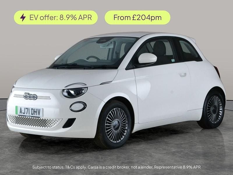 Used Fiat 500e Icon 86 kW (118 HP) 2021 White Hatchback
