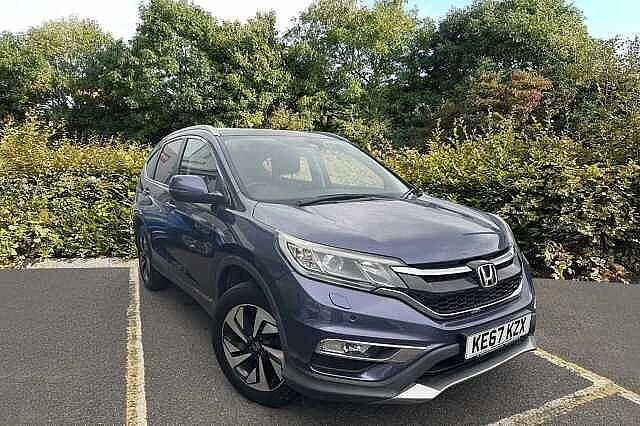 Blue Used 2017 Honda CR-V EX SUV | £15,990 (Fair price) - Image 1/4