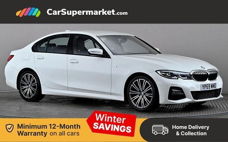 White Used 2019 BMW 320 M Sport Sedan | £21,197 (A bit pricey) - Image 1/4