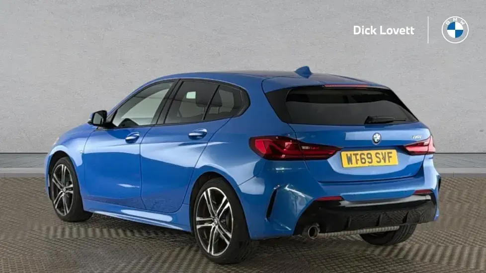Używany BMW 118 M Sport 138 KM (101 kW) 2020 Niebieski Hatchback