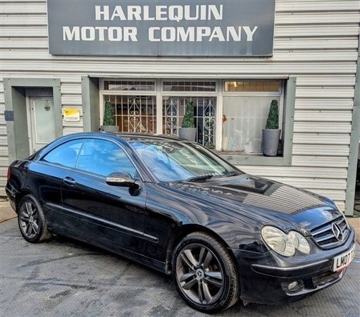 Black Used 2007 Mercedes CLK220 Avantgarde Coupe | £2,499 (Fair price) - Image 1/1
