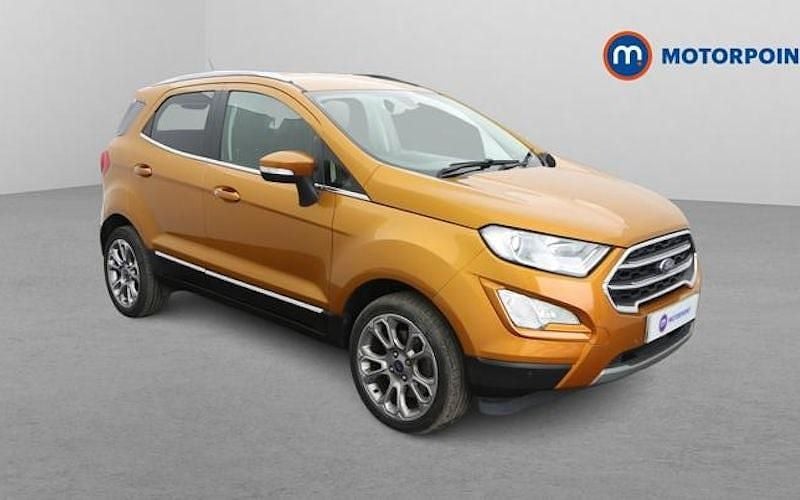 Orange Used 2018 Ford Ecosport Titanium SUV | £11,799 (Fair price) - Image 1/4