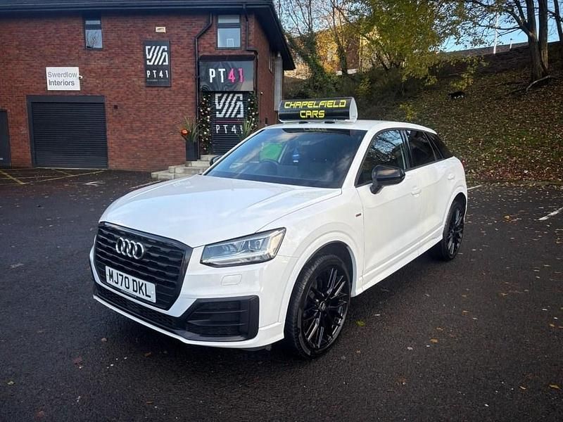 Used Audi Q2 Black Edition 116 HP (85 kW) 2020 White SUV