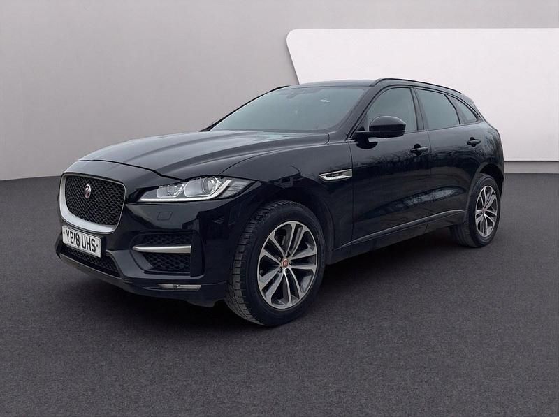 Used Jaguar F-Pace R-Sport 180 HP (132 kW) 2018 Black SUV