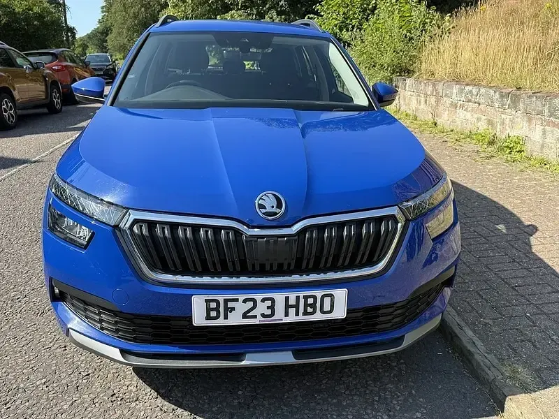 Used Skoda Kamiq SE 110 HP (80 kW) 2023 Blue SUV