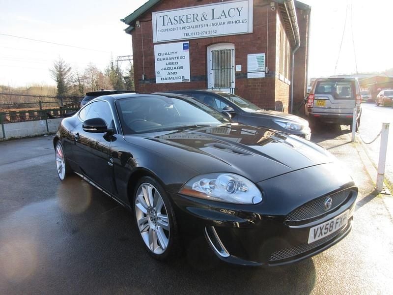 Black Used 2008 Jaguar XKR Supercharged Coupe | £14,995 (Fair price) - Image 1/4
