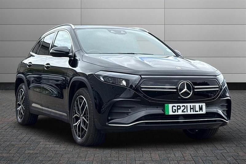 Night black Used 2021 Mercedes EQA250 AMG Line Premium SUV | £19,740 (Fair price) - Image 1/4