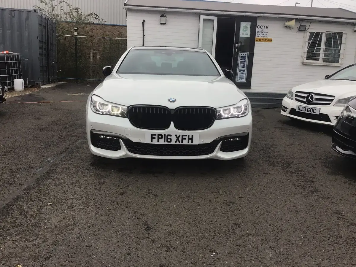 Used BMW 740 M Sport 2016 White Sedan