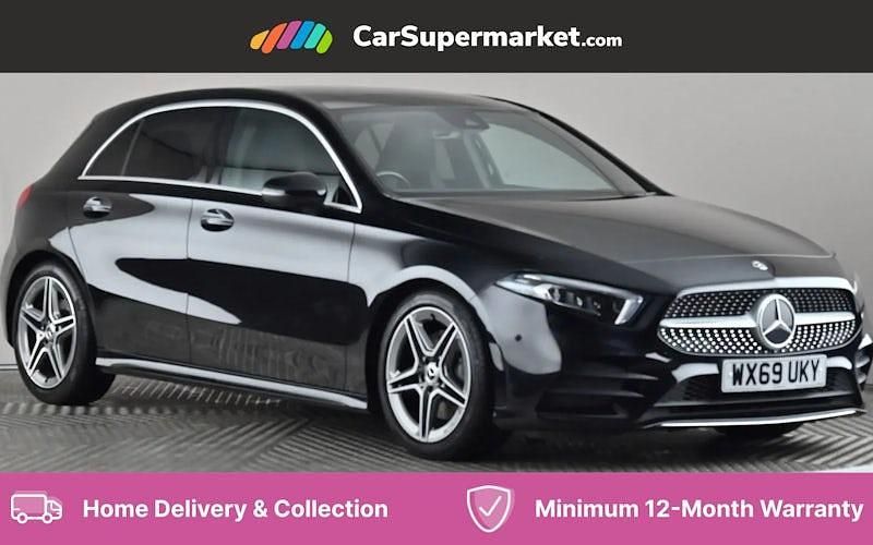 Black Used 2019 Mercedes A220 AMG Line Premium Plus Hatchback | £21,197 (A bit pricey) - Image 1/4