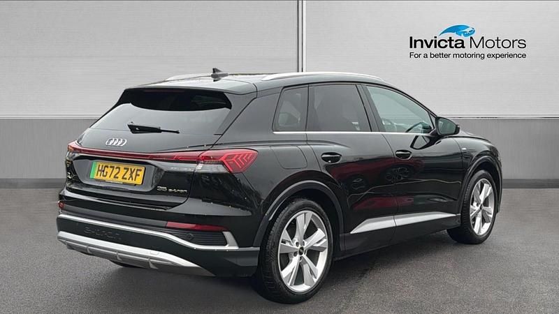 Used Audi Q4 e-tron S-Line 125 kW (170 HP) 2023 Black SUV