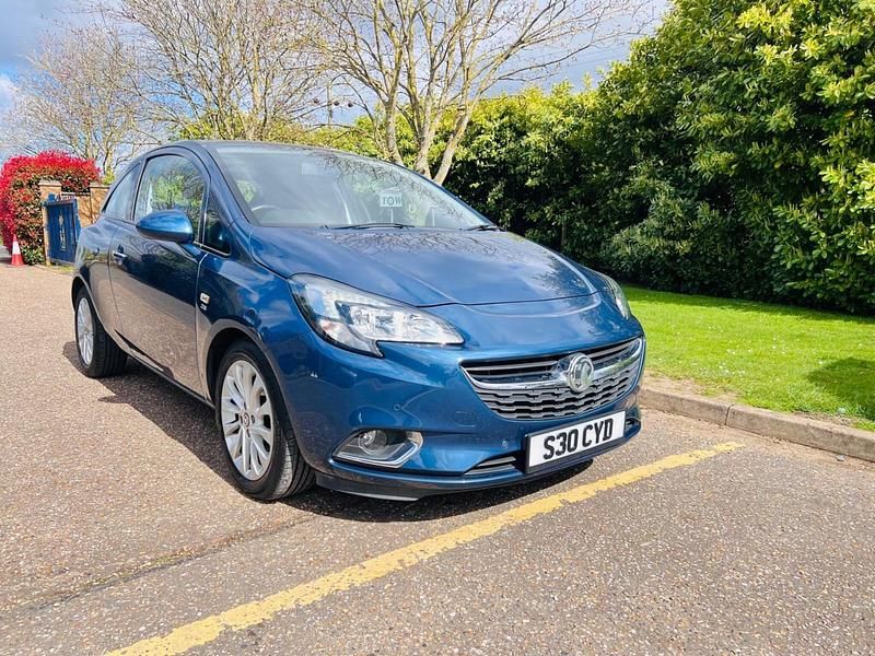 Used Vauxhall Corsa 90 HP (66 kW) 2015 Blue Hatchback