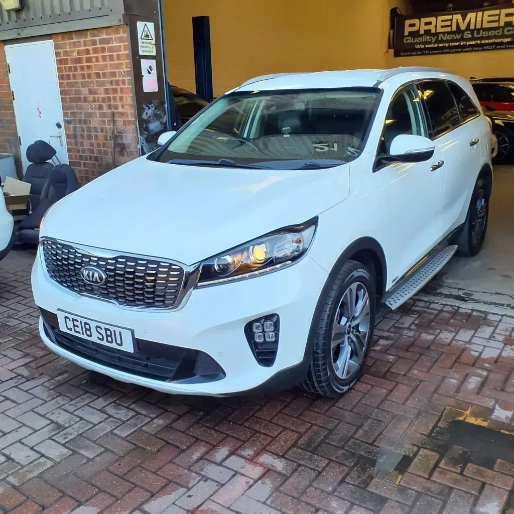 Used Kia Sorento GT-Line 197 HP (144 kW) 2018 White SUV