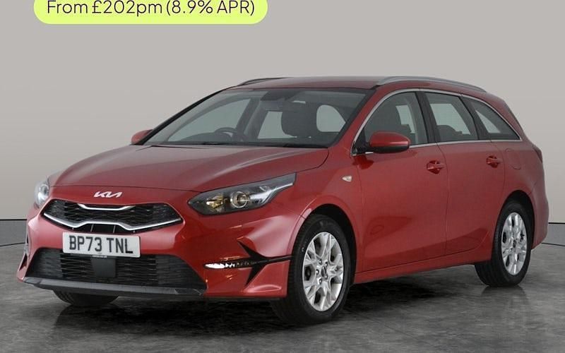 Used Kia Ceed Sportswagon 160 HP (117 kW) 2023 Red Estate