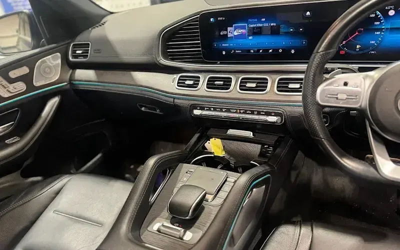 Used Mercedes GLE400 AMG line 330 HP (242 kW) 2020 Blue SUV