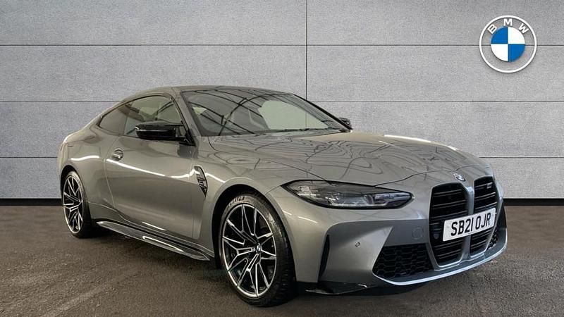 Grey Used 2021 BMW M4 Competition Edition Coupe | £48,490 (Fair price) - Image 1/4
