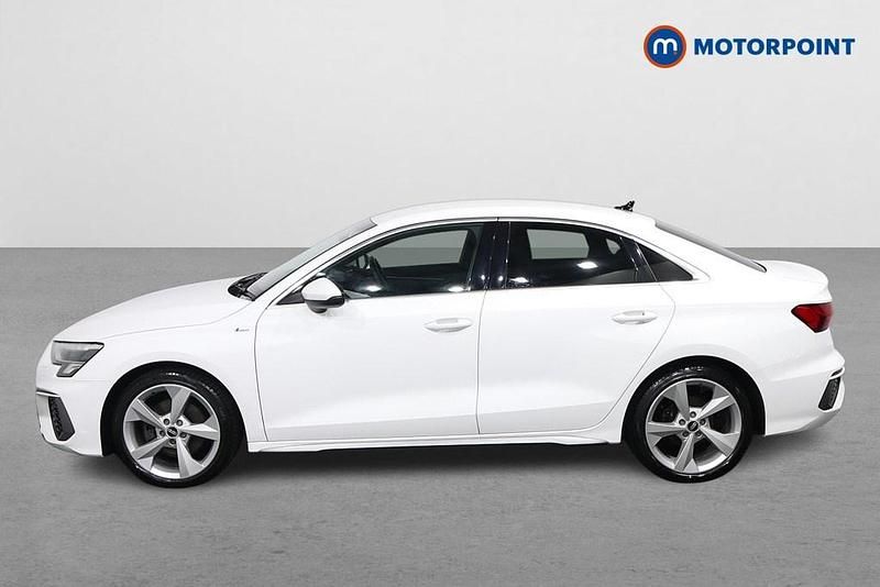 Used Audi A3 S-Line 2021 White Sedan