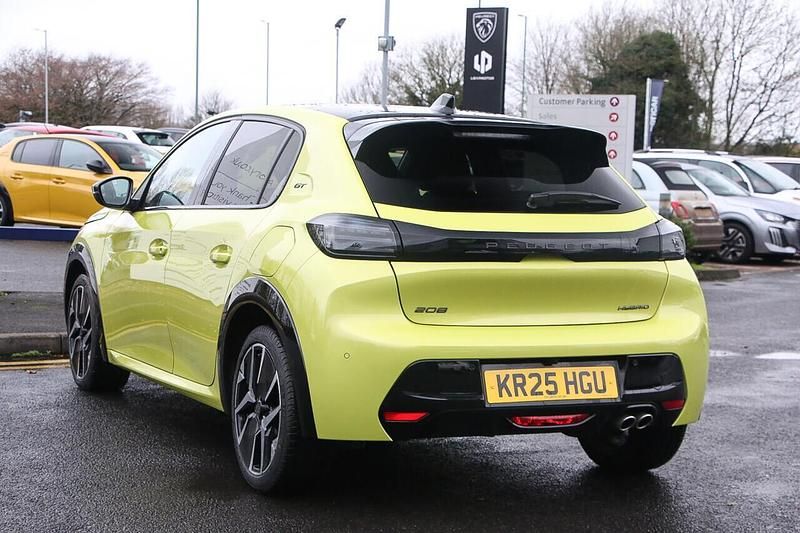Yellow Used 2025 Peugeot 208 GTi Hatchback | £18,799 (Fair price) - Image 1/3