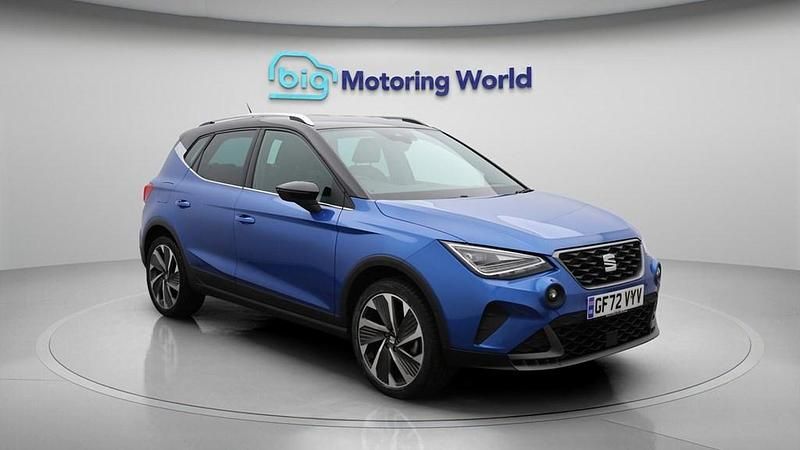 Used Seat Arona FR 110 HP (80 kW) 2022 Blue SUV