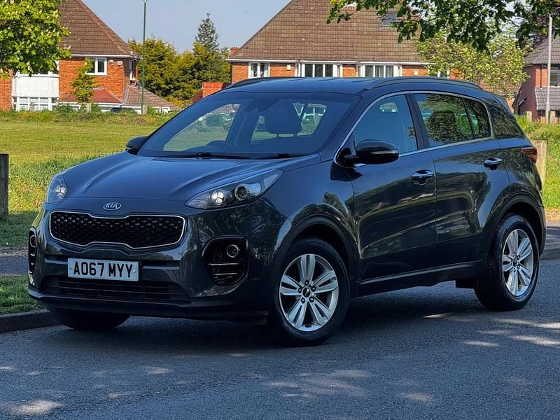 Begagnad Kia Sportage 139 HK (102 kW) 2017 Silver SUV