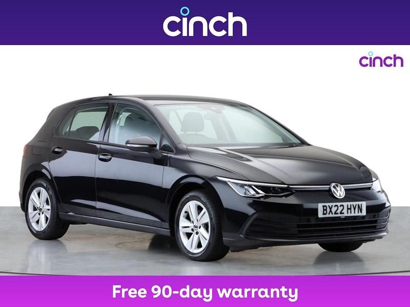 Black Used 2022 VW Golf VIII Life Hatchback | £17,599 (Super price) - Image 1/3