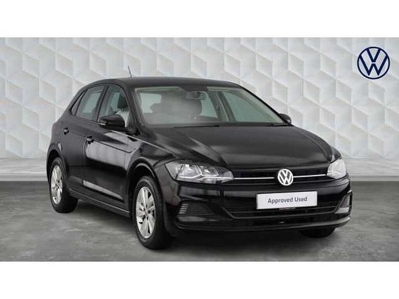 Black Used 2020 VW Polo SE Hatchback | £12,789 (Fair price) - Image 1/4